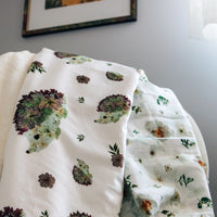 Minky Baby Blanket & Swaddle Gift Bundle