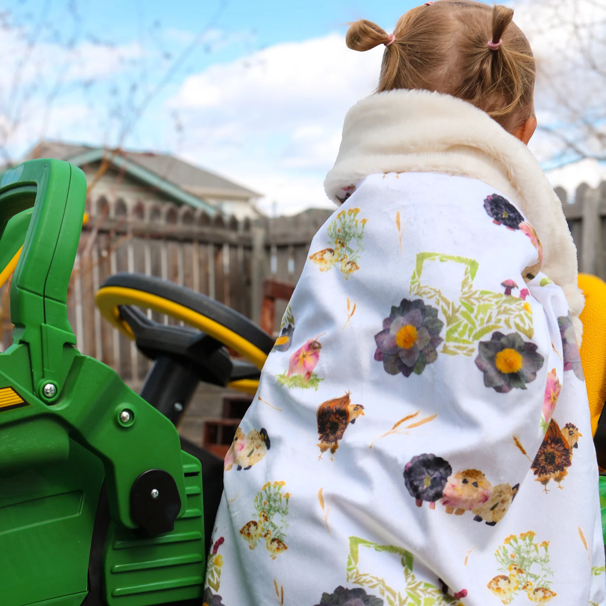 Farm Life Minky Baby Blanket