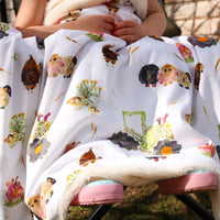 Farm Life Minky Baby Blanket