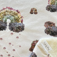 Rainy Day Rainbows Minky Baby Blanket