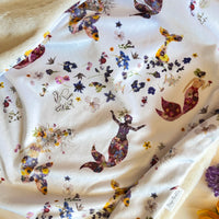 Mermaids Minky Baby Blanket