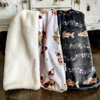 A Rivers Tale Minky Baby Blanket