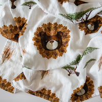 Lion safari swaddle by Oxeye Floral Co