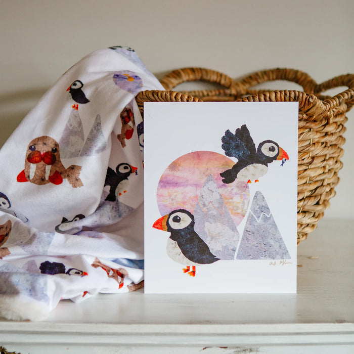 Puffin Nursery Decor Arctic Theme