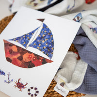 Nautical Nursery Decor by Oxeye Floral Co