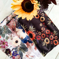 Sunflower Embers Tea Towel