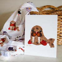 Floral Walrus Nursery Theme