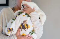 Bumblebee Minky Baby Blanket