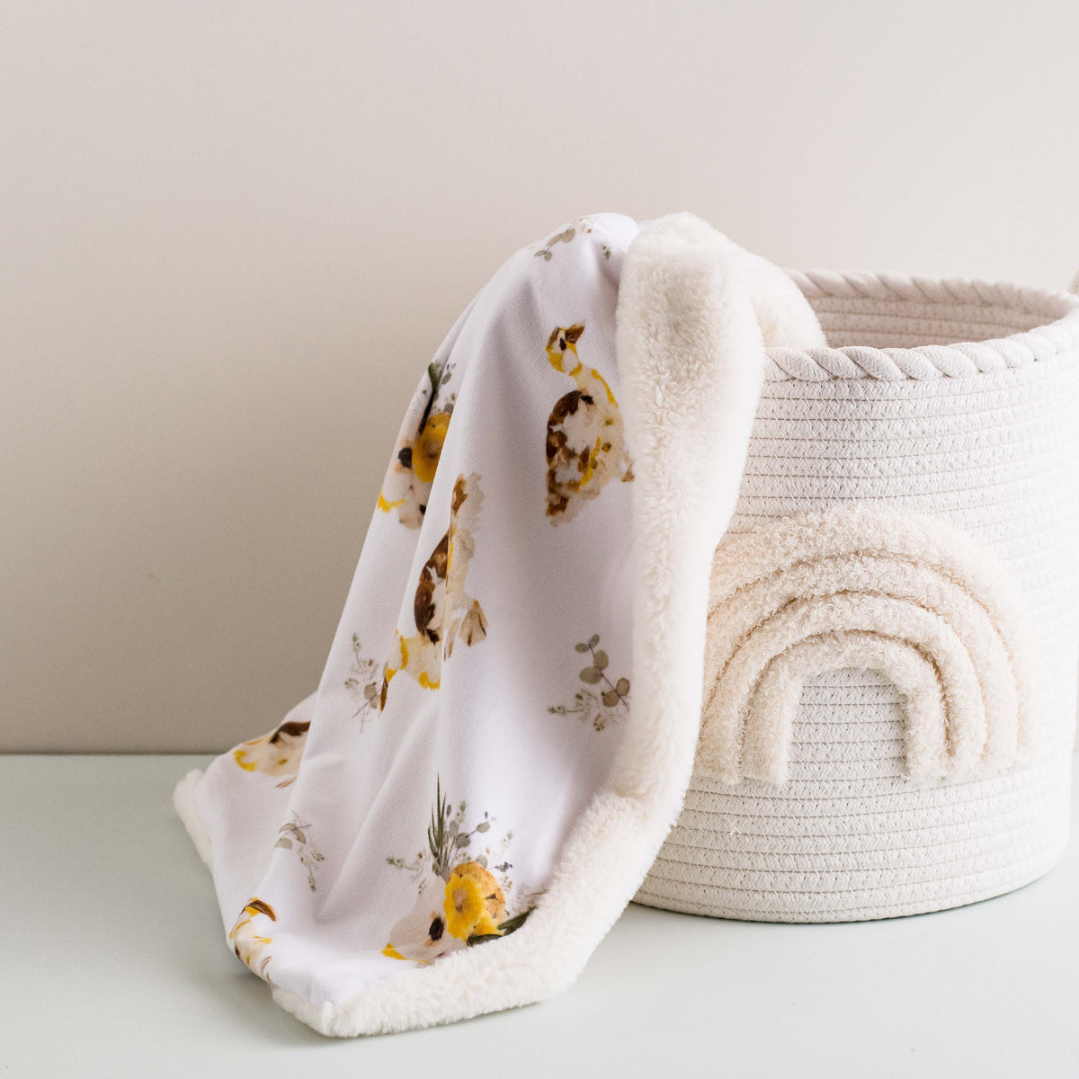 Ducklings Minky Baby Blanket