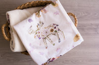 Canadian Critters Minky Baby Blanket