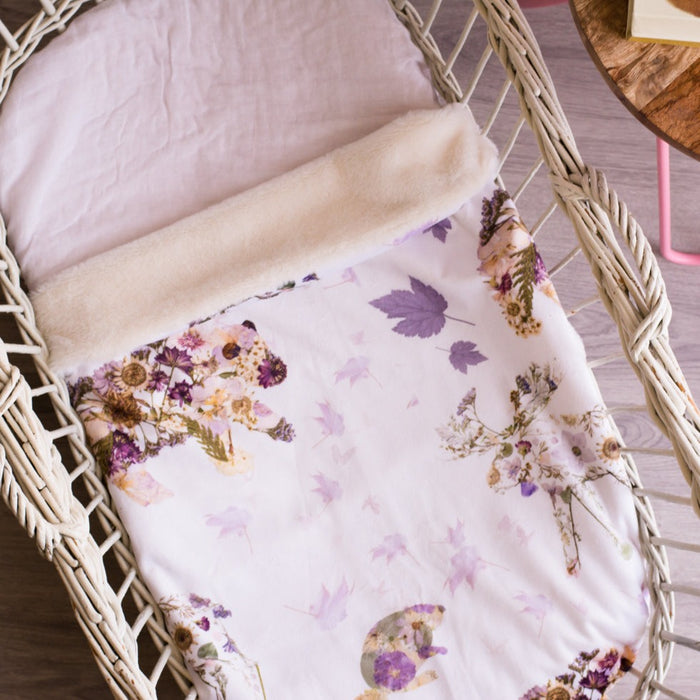 Canadian Critters Minky Baby Blanket