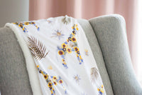 Giraffe Minky Baby Blanket