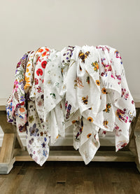 3 Swaddle Bundle: Mix-and-match Floral Swaddles