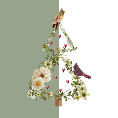 Christmas Cardinal Pillow Covers