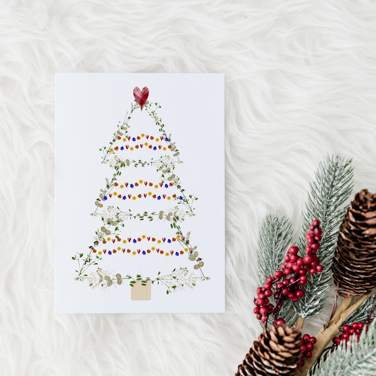 Twinkling Lights Greeting Card