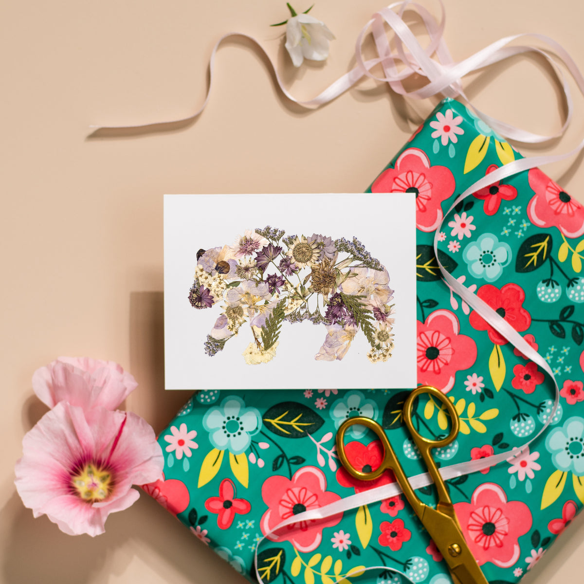 Dainty Bear Greeting Card