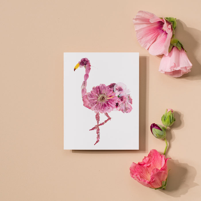 Flamingo Greeting Card