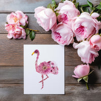 Flamingo Greeting Card