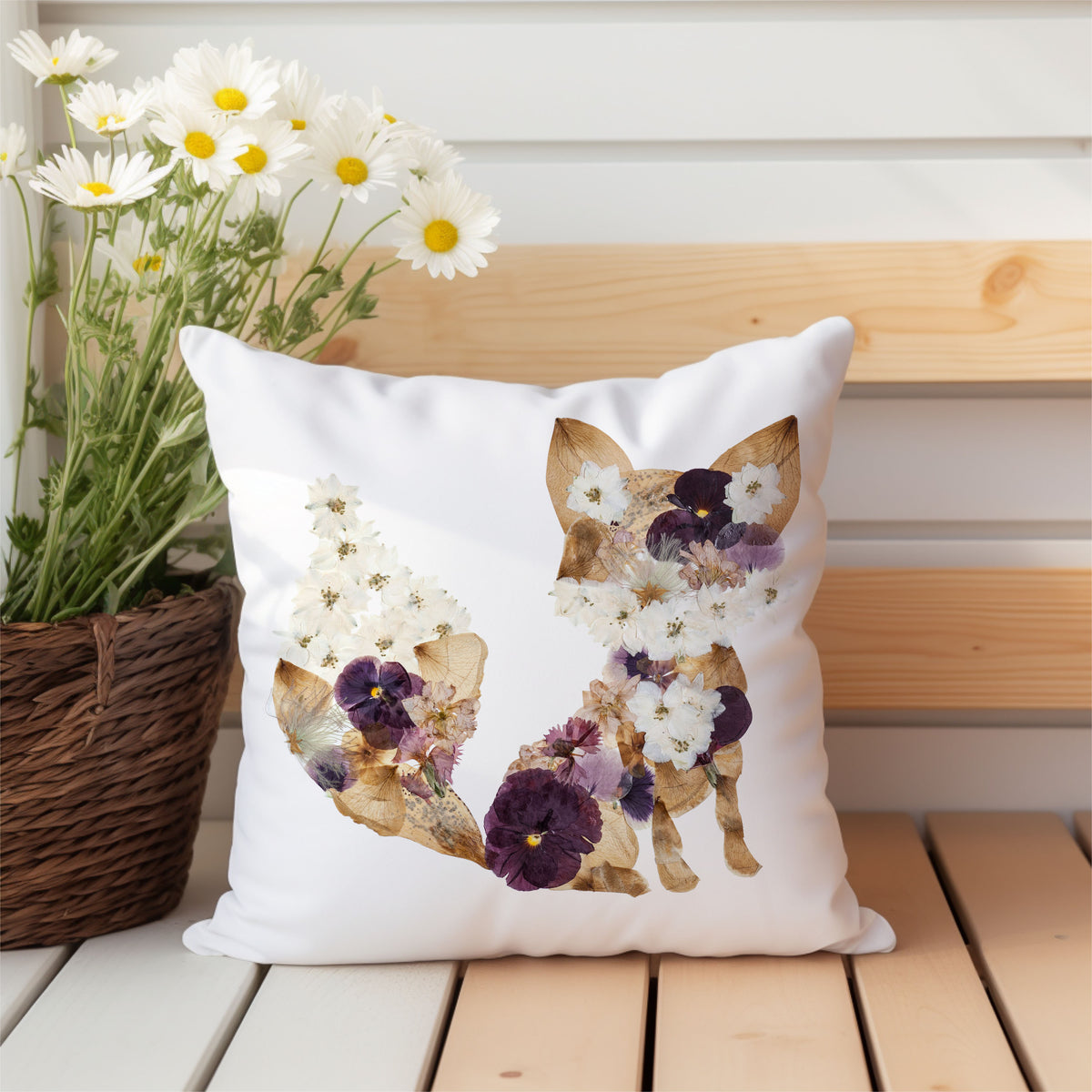 Francy Fox Pillow Cover