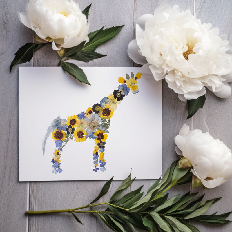 Giraffe Greeting Card