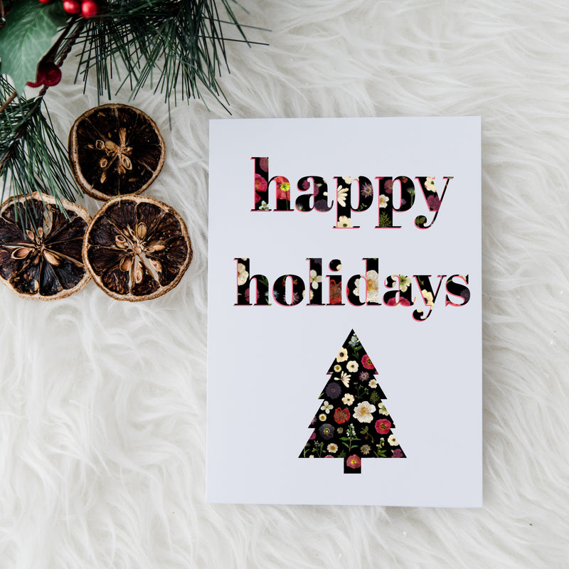 Retro holidays Greeting Card