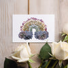 Hydrangea Dreams Rainbow Greeting Card
