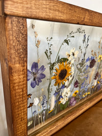 Glass Framed Bouquets & Meadows