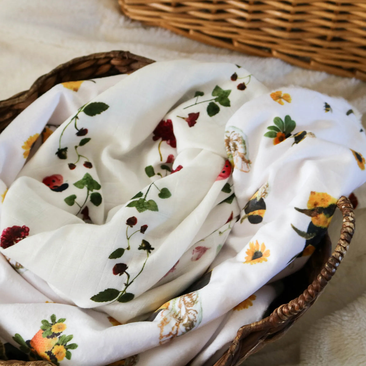 Minky Baby Blanket & Swaddle Gift Bundle