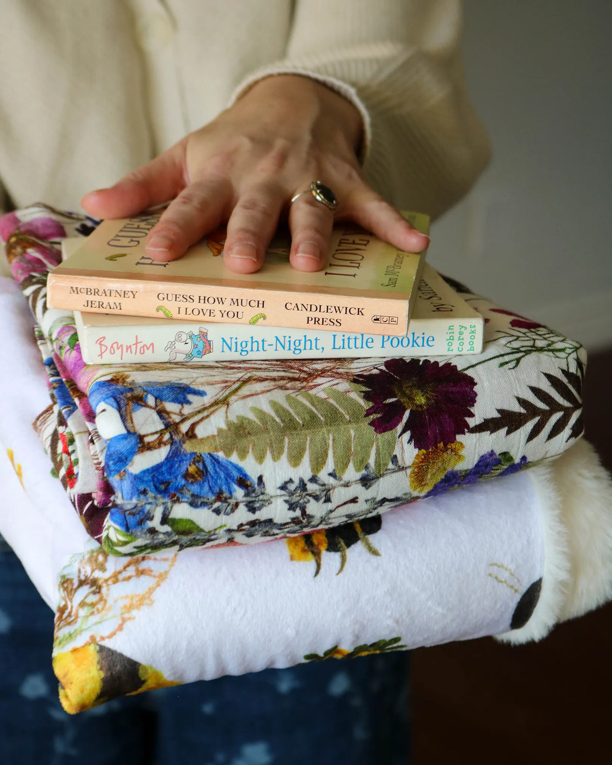 Minky Baby Blanket & Swaddle Gift Bundle