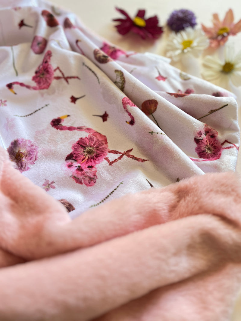 Flamingo Baby Blanket