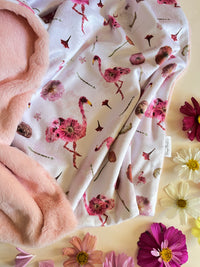 Flamingo Baby Blanket