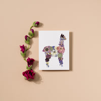 Llama Greeting Card