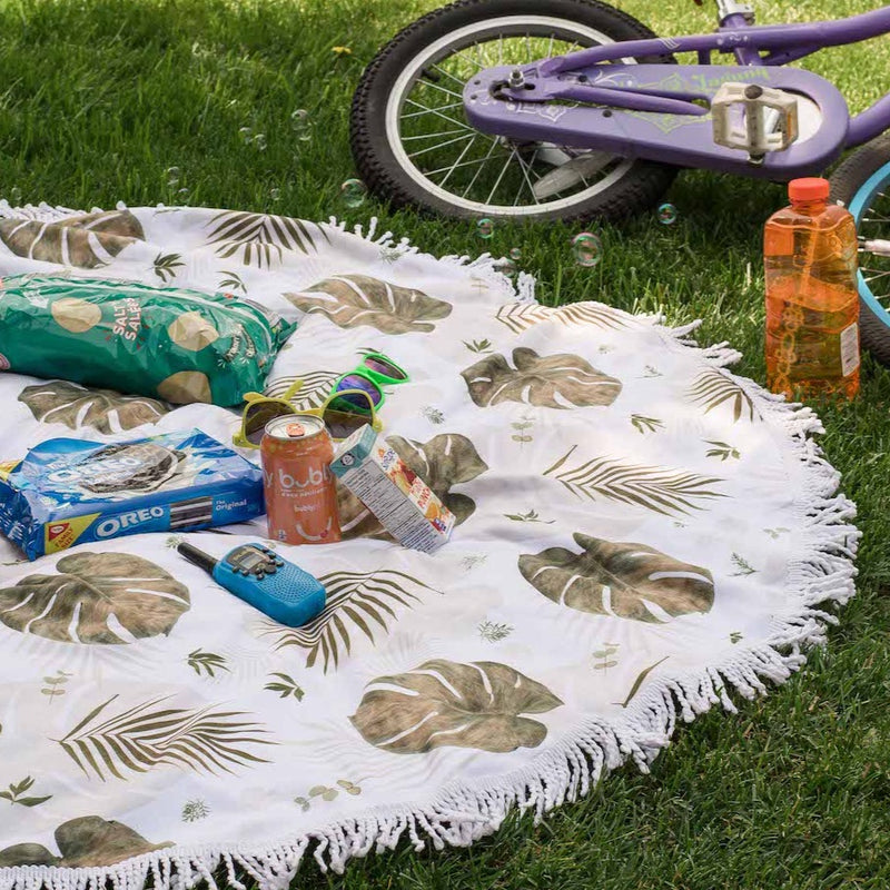 Ferns & Foliage Picnic Blanket