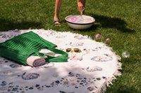 Waves & Whales Picnic Blanket