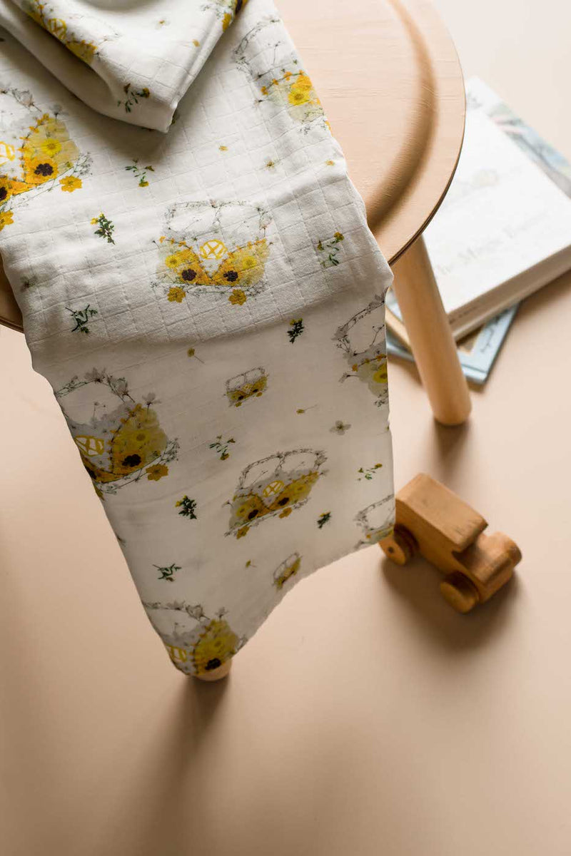 Yellow VW Swaddle