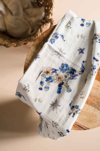 Blue Elephant Swaddle