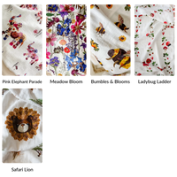 3 Swaddle Bundle: Mix-and-match Floral Swaddles