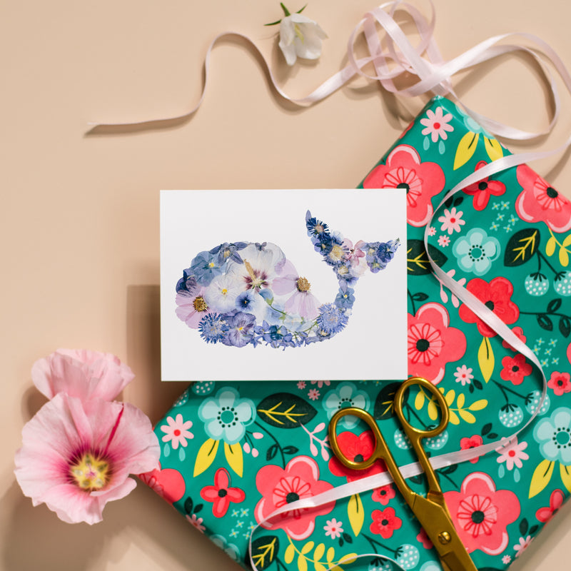 Whale Greeting Card