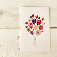 Flower Balloons Card