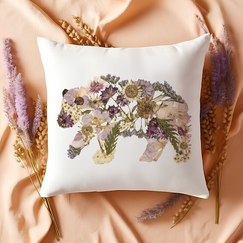 Dainty Bear Pillow Cover