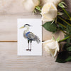 Blue Heron Greeting Card