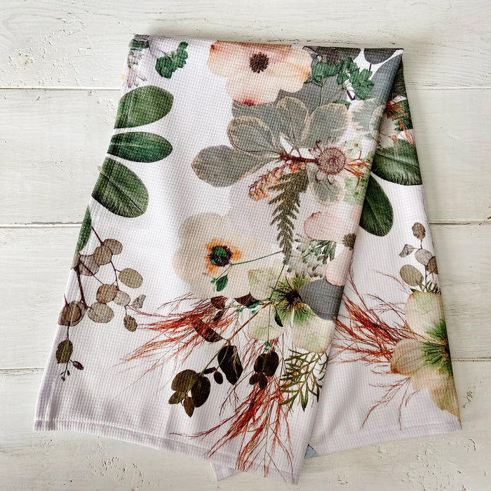 Botanical Harmony Tea Towel