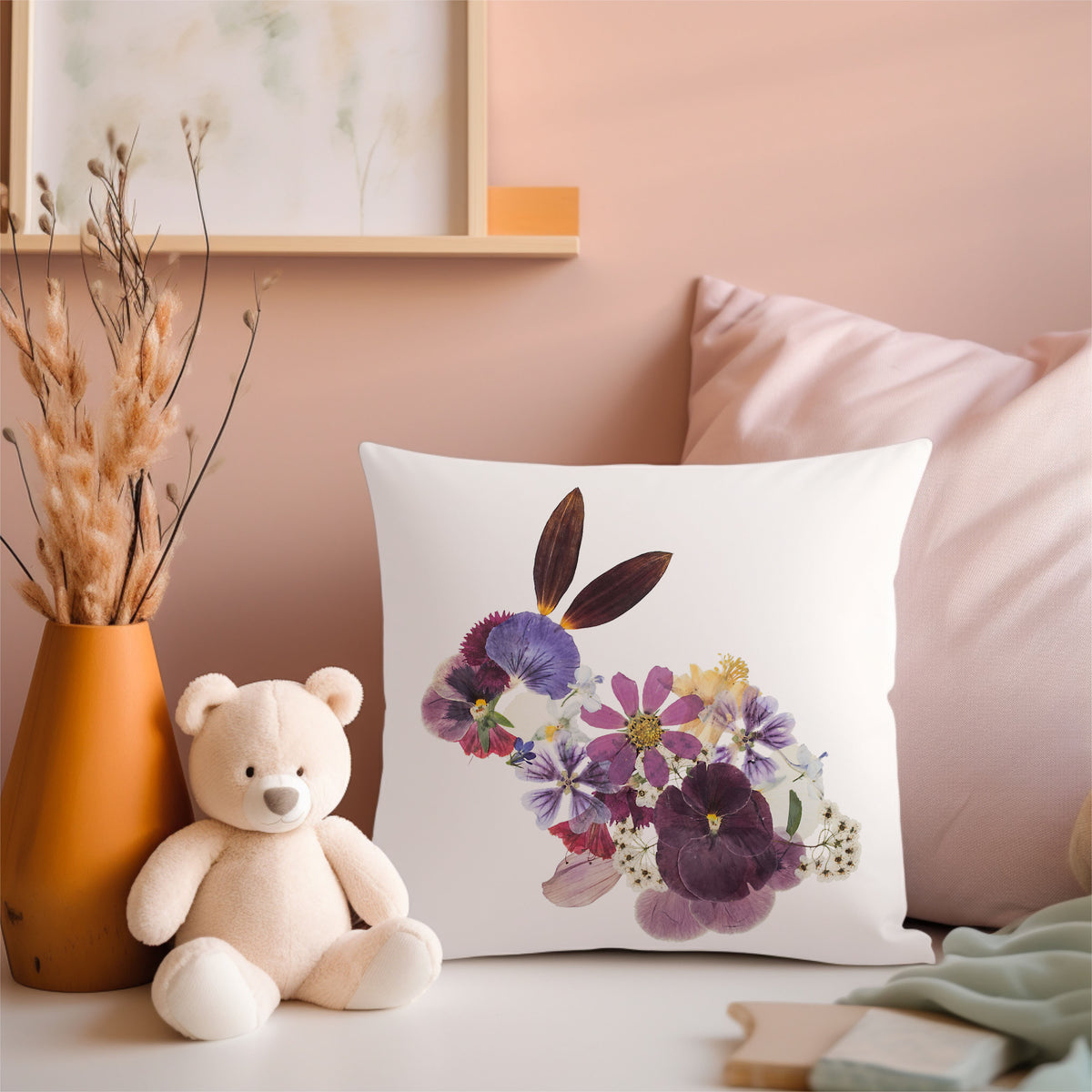 Bunny Pillow Cover