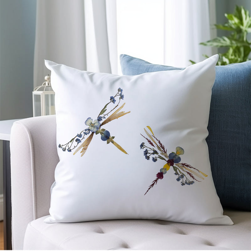 Dragonflies Pillow Cover