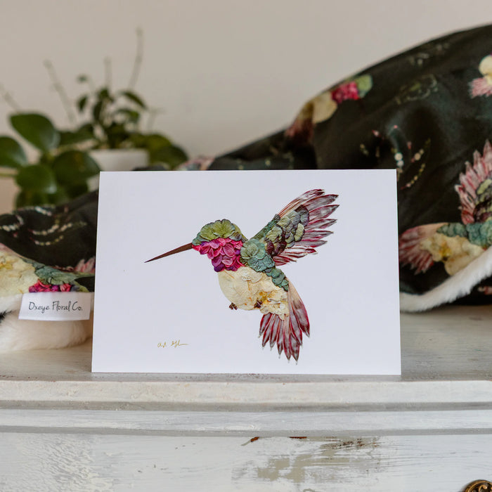 Hummingbird Greeting Card