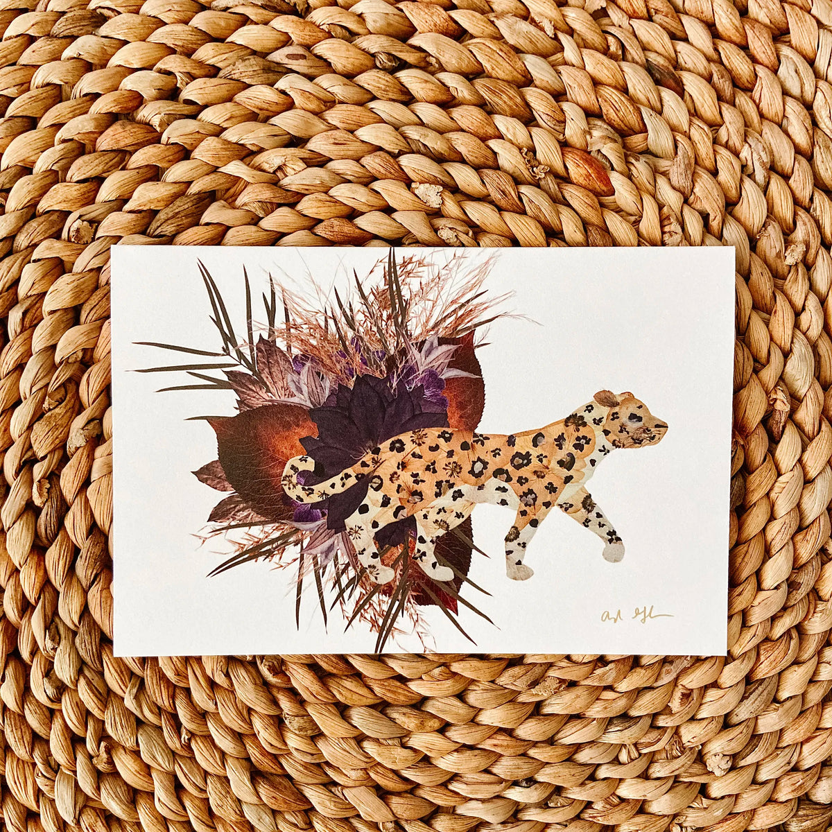 Leopard Card