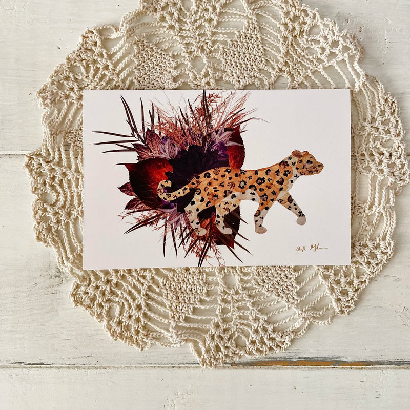 Leopard Card