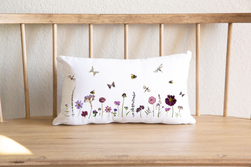 Meadow Lumbar Pillow Cover