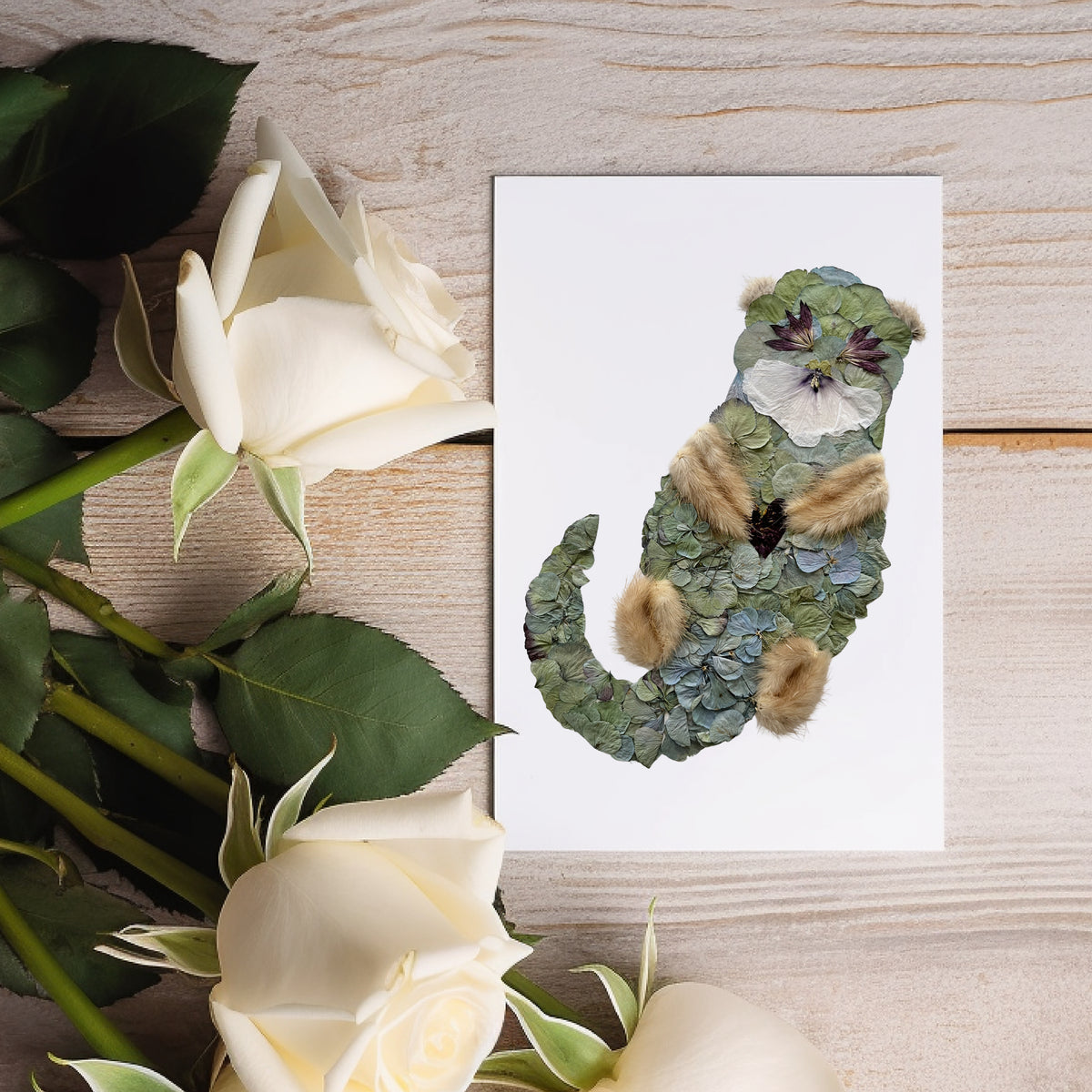 Otter Greeting Card