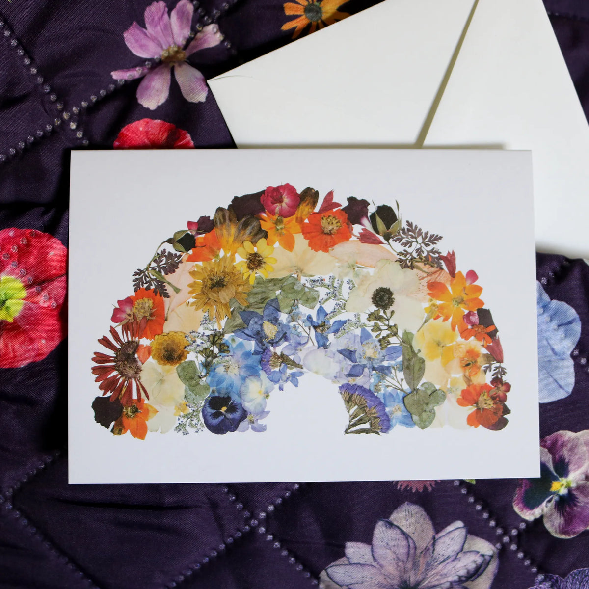 Bright Rainbow Greeting Card